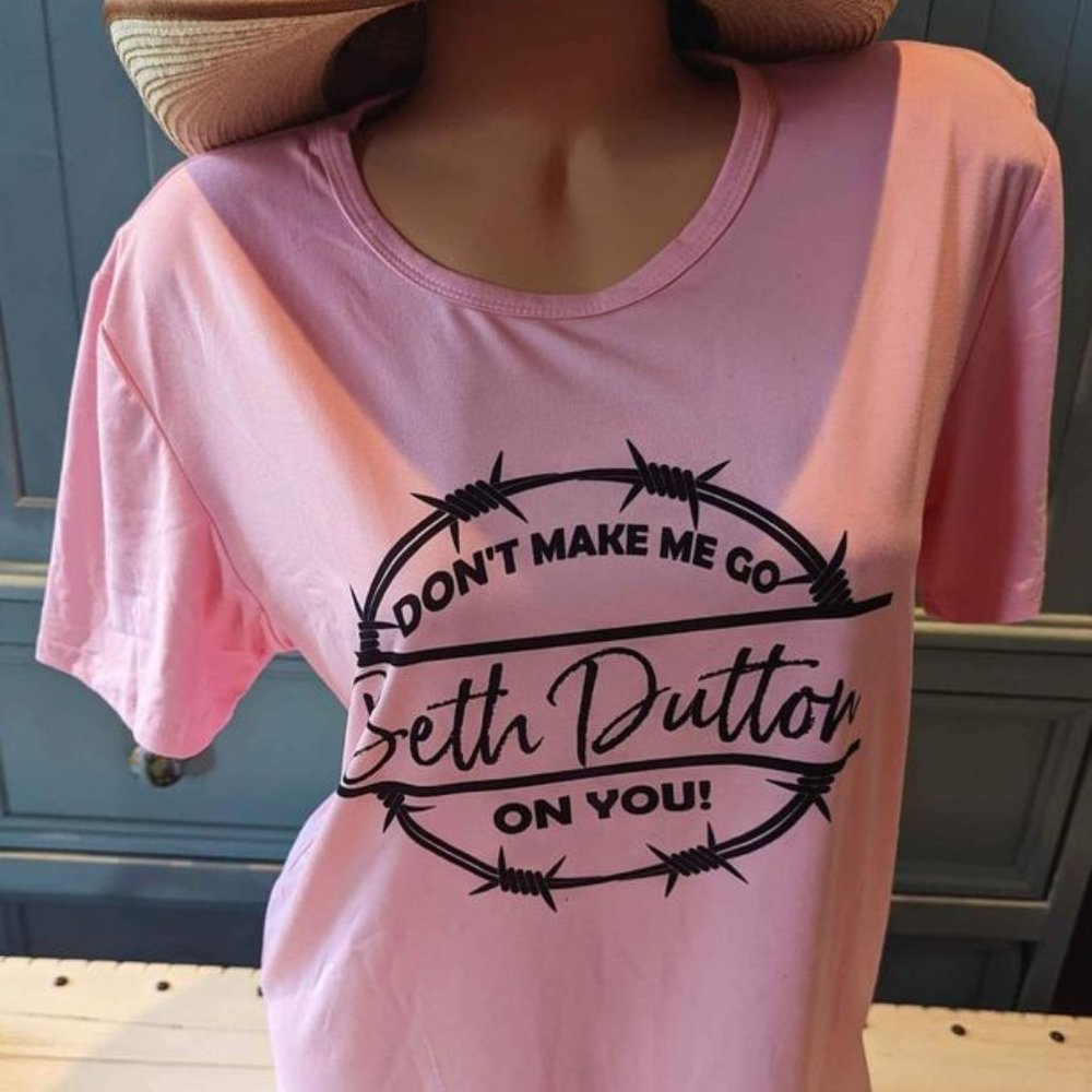 Women's Yellowstone Beth Dutton T-Shirt Tee Top Large